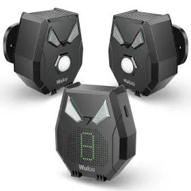 Wul-laoying-1 Wuloo Wul-laoying-1&2-black Solar Wireless Driveway Alarm Outdoor Motion Sensor Detector Alarms Wul-laoying-1 Wuloo Wul-laoying-1&2-black Solar Wireless Driveway Alarm Outdoor Motion Sensor Detector Alarms