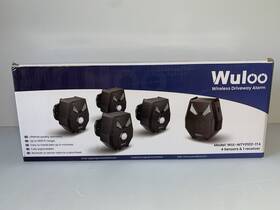 Wuloo Wul-mty0102-1t4 Wireless Driveway Alarm System - Up To 1600ft Range 4 Sensors 1 Receiver