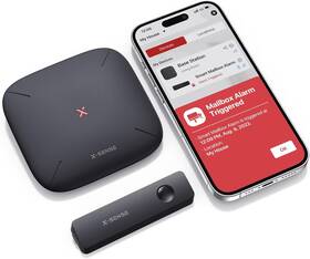 X-sense 313113691622 X-sense Smart Mailbox Alarm Wireless Long Range Alert Sensor W