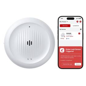 X-sense 810194781940 Xsense Wifi Water Leak Detector For Home Smart 2in1 And Lowtemperature Se