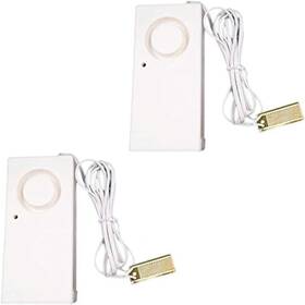 Ximimark 705353403972 2pcs Water Leak Alarm Flood Level Bath Tub Sink Overflow Detector Sens