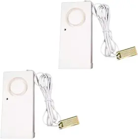 Ximimark 705353403972 2pcs Water Leak Alarm Flood Level Bath Tub Sink Overflow Detector Sens