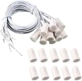 Rc-33 Xinyiyuan 447545045242 10 Pair Nc Recessed Wired Security Window Door Contact Sensor Alarm Mag