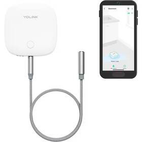 Yolink 313094518550 Water Leak Sensor 2 1/4 Mile Worlds Longest Range Smart Home