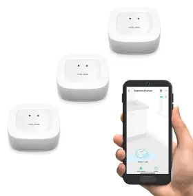 Yolink 750258361643 Water Leak Sensor 3-pack Lora Up To 1/4 Mile Open-air Range Smart Wat Yolink 750258361643 Water Leak Sensor 3-pack Lora Up To 1/4 Mile Open-air Range Smart Wat
