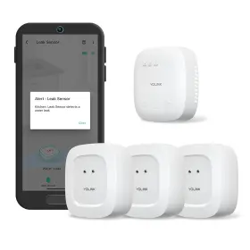 Yolink 850024791954 Speakerhub And Three Water Leak Sensors Starter Kit Plays Tones/sounds