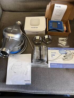 Yolink Ys5007 Floflowsmart Nsf Water Meter Smart Usage Monitor And Leak Detection