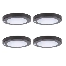 5000k-bronze Yoonlit Smartlife 600310144731 Flush Mount Pir Motion Sensor Led Ceiling 4-pack Finish