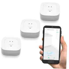 3ys7906 Yosmart Water Leak Sensor 4 With 105db Audio Alarm 3-pack Sms/text Email And Push 3ys7906 Yosmart Water Leak Sensor 4 With 105db Audio Alarm 3-pack Sms/text Email And Push