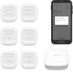 Yosmart 810121542026 Water Leak Starter Kit Hub 6 Sensor 1 Silent Lora Long-range 7