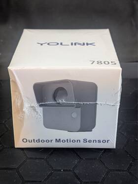 Yosmart X002ugk32n Yolink Lora Smart Outdoor Motion Detector Sensor Driveway Alert Property Invas