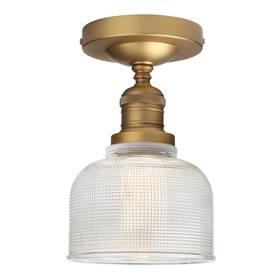Yosoan 12202 Indoor Vintage Ceiling Light With Striped Shade Medium Antique
