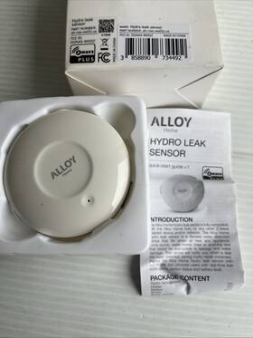 Z-wave Ah-nas-ws02z8.us Alloy Smart Home Hydro Leak Sensor 2 New No Probe In Box