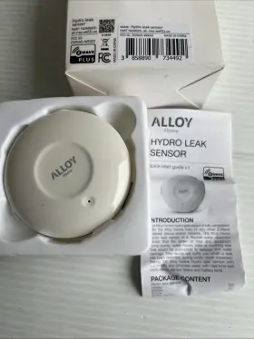 Ah-nas-ws02z8.us Z-wave Alloy Smart Home Hydro Leak Sensor 2 New No Probe In Box