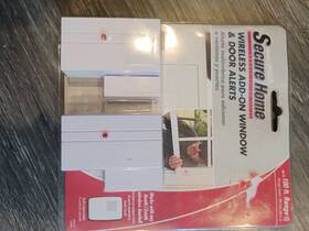 Zenith 61700 New Heath Secure Home 100 Ft Range Wireless Add On Window Door Alerts