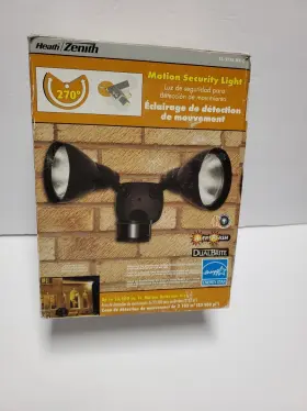 Sl-5718-bk-c Zenith Motion Sensor Light Control Heath Fixture With Infrared Sensors Nos