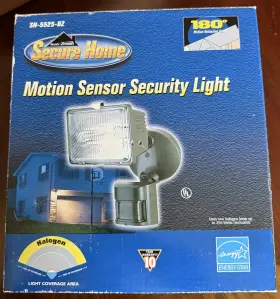 Sn-5525 Zenith Motion Sensor Security Light By Heath 180 Degree Detection Zone