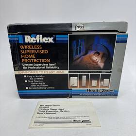Zenith Ss-6100 Vtg 1989 Heath Reflex Wireless Supervised Home Protection
