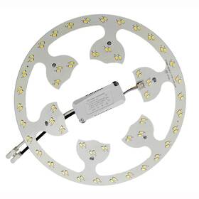 Zhairdalstar Mh-22w 24w Led Flush Mount Ceiling Fan Ring Light Kit 3 Cct