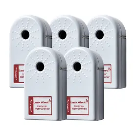 Zircon 042186723106 Leak Alert Water Detector And Flood Sensor Alarm/water 5 Pack White Zircon 042186723106 Leak Alert Water Detector And Flood Sensor Alarm/water 5 Pack White