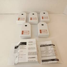 Zircon 63214 Leak Alert Water Detector Lot Of 5 With Instructions