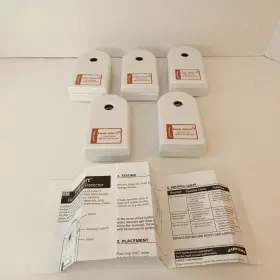 63214 Zircon Leak Alert Water Detector Lot Of 5 With Instructions