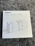 Simplisafe ENS304 Entry Sensor 4-PACK White Wireless Door Window Alarm New. Price: $29.74.