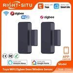Tuya Zigbee Wifi Door Sensor Window Security Burglar Magnetic New. Price: $25.59.