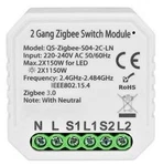 Akubela QS-ZIGBEE-S04-2C-LN Gang Switch Module New. Price: $55.00.