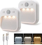 Led Night Light With Motion Detector 2 Pack, Cabinet White Cct New. Price: $34.70.