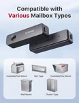 Smart Mailbox Alarm, Wireless Long Range Alert, Sensor With S... New. Price: $61.95.