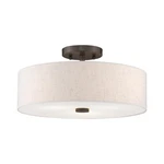 Livex Lighting 52135-92 Meridian 15"L 15"W 7.75"H, English Bronze New. Price: $92.77.