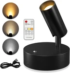 Taofiaco Spotlights Indoor, Wireless Uplighting With 1 Pack, Black New. Price: $20.99.
