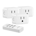 Dewenwils Wireless Control Outlet,remote Light SWITCH,1 3 Outlets New. Price: $17.99.