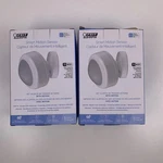 Feit Home Motion-sensing Battery Powered White Smart-enabled 2 Pk New. Price: $36.75.