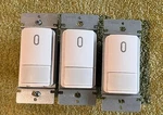 Broan Nutone MS100WR Occupancy Sensor Control, White Lot Of 3 Used. Price: $50.00.