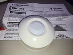 DUO240E Visonic DUO-240 Ceiling 360 Degree Dual-technology Digital Detector New. Price: $89.95.