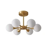Kco Lighting Brushed Gold Sputnik Flush Mount Ceiling Mid Century Moder... New. Price: $231.20.