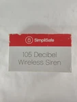 Simplisafe 105 Decibel Db Wireless Siren - New In Box Condition Open. Price: $22.89.