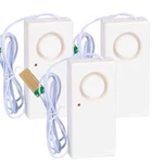 3-PACK Water Leak Alarm Flood Level Overflow Detector Sensor Home Security Alert New. Price: $12.73.