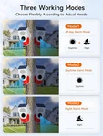 Solar Motion Sensor Alarm Outdoor Indoor Noise Maker 8 Replaceable New. Price: $32.75.