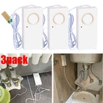 3PACK Water Leakage Alarm Detector 120DB Sensors Overflow Alert Usa New. Price: $13.61.
