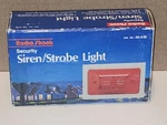 Vintage Radio Shack Security Siren/strobe Light #49-478 Weather Resistant -new. Price: $99.99.