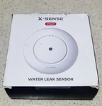 X-sense WS01 Water Leak Sensor 110 Db Loud Alarm Open Box. Price: $19.95.