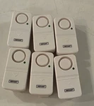 6 Pcs Defiant Wireless Home Security Door/window Alarm Used. Price: $30.00.