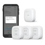 Speakerhub & Three Water Leak Sensors Starter Kit Plays Tones/sounds Spoken Me New. Price: $79.93.
