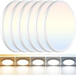 Dinglilighting 6PACK Led Flush Mount Ceiling Light: 12 Inch Super Slim Dimmab... New. Price: $83.28.