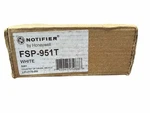 New Notifier By Honeywell FSP-951T White Intelligent Photoelectric Sensor. Price: $42.99.
