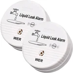 Water Leak Alarm Sensor, Battery Operated Alert, 90DB Detector New. Price: $19.55.
