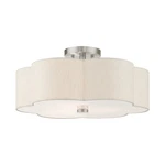 Used Livex Lighting 58064-91 Solstice 3 Semi-flush Mount French. Price: $248.17.